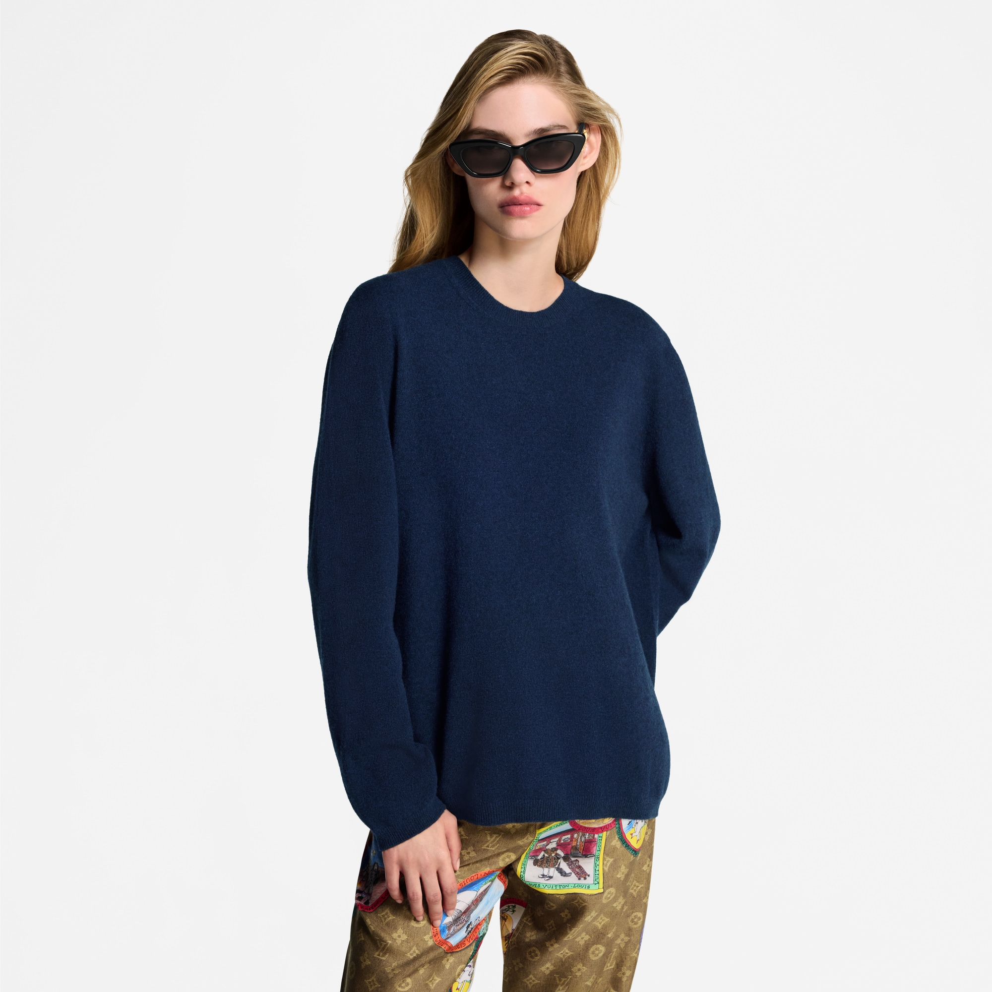 Seamless Cashmere Pullover - Women - Ready-to-Wear | LOUIS VUITTON ®
